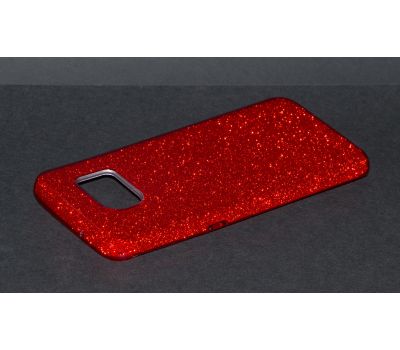 Чохол для Samsung Galaxy S7 Edge (G935) Shining Glitter червоний 70628