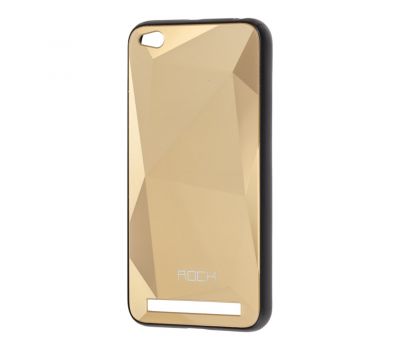 Чохол для Xiaomi Redmi 5a кристал золотистий