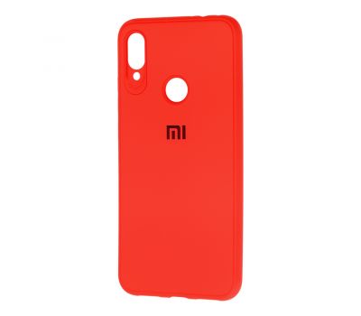 Чохол для Xiaomi Redmi Note 7 Logo світло-червоний 710217