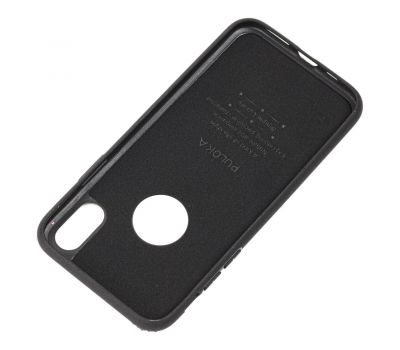 Чохол для iPhone Xs Max Puloka Macaroon чорний 712446