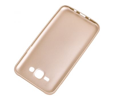 Чохол для Samsung  J7 (J700) Soft матовий золотистий 715572