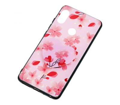 Чохол для Xiaomi Redmi Note 5 / Note 5 Pro Flowers + popsocket "Квіти №2" 717055