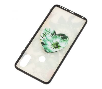 Чохол для Xiaomi Redmi Note 5 / Note 5 Pro Flowers + popsocket "Квіти №5" 717065