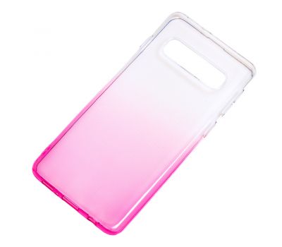 Чохол для Samsung Galaxy S10+ (G975) Gradient Design рожево-білий 718692