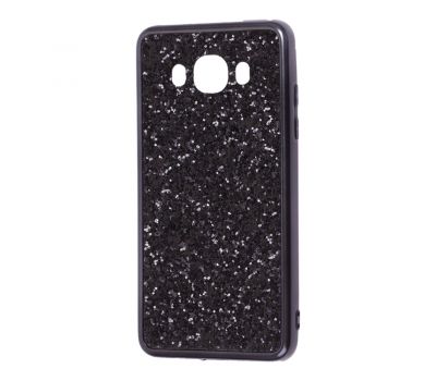 Чохол для Samsung Galaxy J5 2016 (J510) Shining sparkles з блискітками чорний