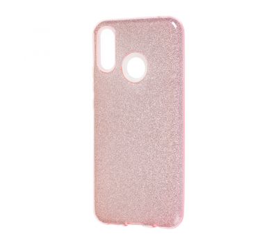 Чохол для Huawei P Smart Plus Glitter з блискітками рожевий