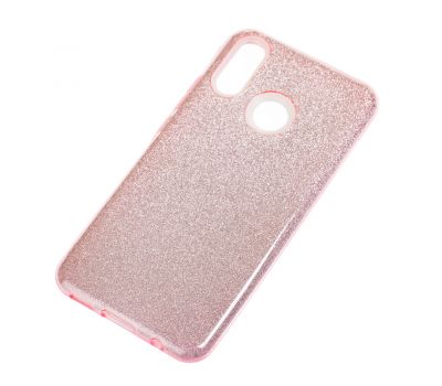 Чохол для Huawei P Smart Plus Glitter з блискітками рожевий 724499