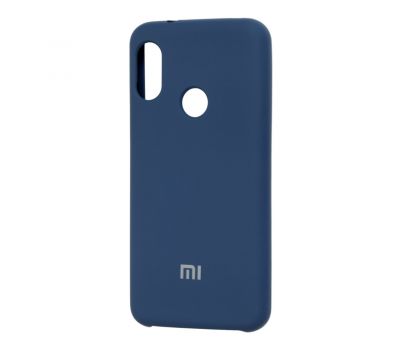 Чохол для Xiaomi Redmi 6 Pro / Mi A2 Lite Silky Soft Touch синій