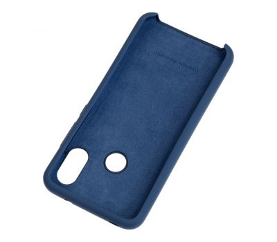 Чохол для Xiaomi Redmi 6 Pro / Mi A2 Lite Silky Soft Touch синій 725499
