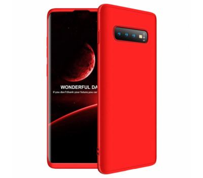 Чохол GKK LikGus для Samsung Galaxy S10+ (G975) 360 червоний