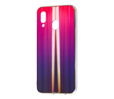 Чохол для Samsung Galaxy A40 (A405) Aurora glass рожевий