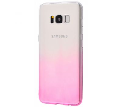 Чохол для Samsung Galaxy S8 (G950) Gradient Design рожево білий