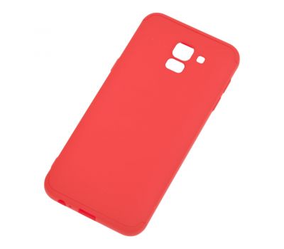 Чохол GKK LikGus для Samsung Galaxy J6 2018 (J600) 360 червоний 731202