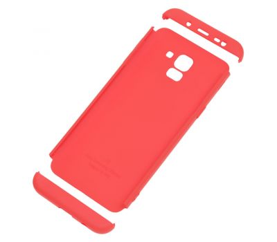 Чохол GKK LikGus для Samsung Galaxy J6 2018 (J600) 360 червоний 731203