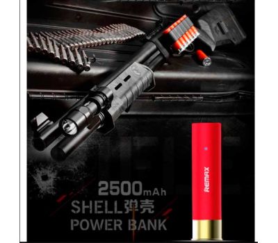 Зовнішній акумулятор Power Bank Remax Shell 2500mAh RPL-18 red 734436