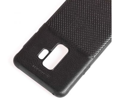 Чохол EasyBear для Samsung Galaxy S9+ (G965) Leather чорний 735317