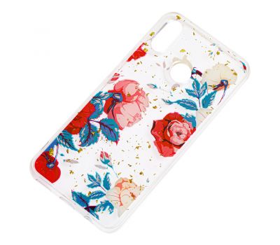 Чохол для Huawei P Smart Plus Flowers Confetti "троянда" 735547
