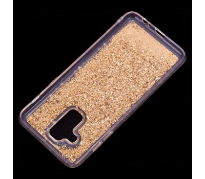 Чохол для Samsung Galaxy A6+ 2018 (A605) Блиск вода золото "простір" 736643