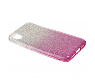Чохол для Xiaomi Redmi 7A Shining Glitter сріблясто-рожевий 737493