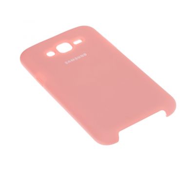 Чохол для Samsung Galaxy J7 (J700) Silky Soft Touch рожевий 2 738082