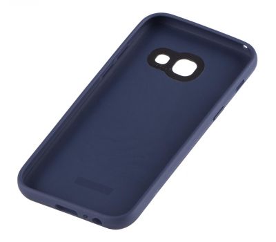 Чохол для Samsung Galaxy A3 2017 (A320) Silicon case синій 74234
