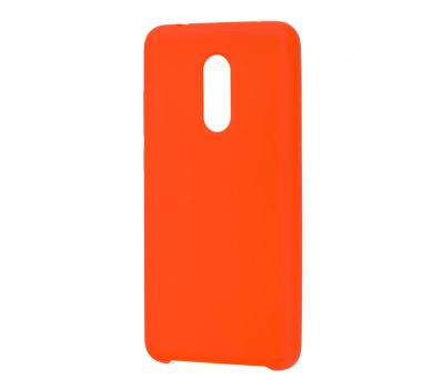 Чохол для Xiaomi Redmi 5 Silicone помаранчевий