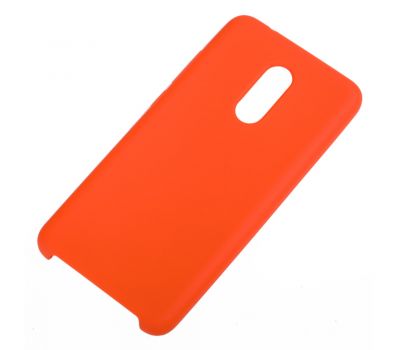 Чохол для Xiaomi Redmi 5 Silicone помаранчевий 744965