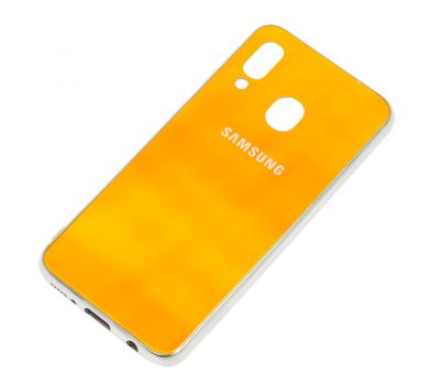 Чохол Shining для Samsung Galaxy A40 (A405) дзеркальний червоний 746464