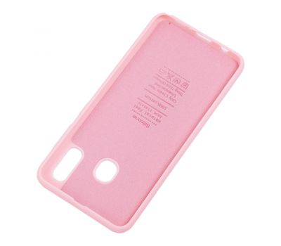 Чохол для Samsung Galaxy A20/A30 Silicone cover рожевий 746590