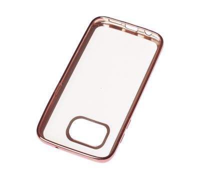 Чохол для Samsung Galaxy S7 (G930) з окантовкою рожевий 748731
