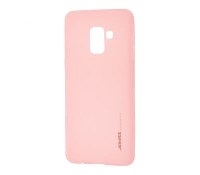 Чохол для Samsung Galaxy A8 2018 (A530) SMTT рожевий