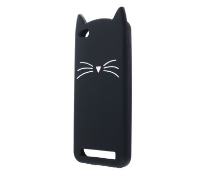 3D чохол для Xiaomi Redmi 5a кіт чорний