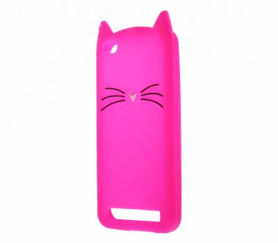 3D чохол для Xiaomi Redmi 5a рожевий кіт