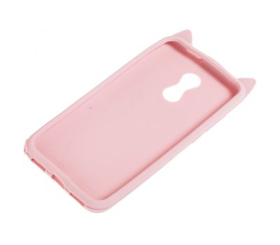 3D чохол для Xiaomi Redmi 5 Plus кіт світло-рожевий 749926