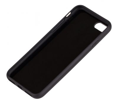 Чохол для Phone 7/8 Top-V еко-шкіра з металевою вставкою синій 75356
