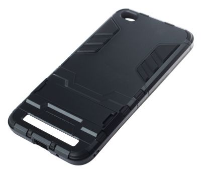Чохол для Xiaomi Redmi 5a Transformer ударостійкий із підставкою чорний 756643