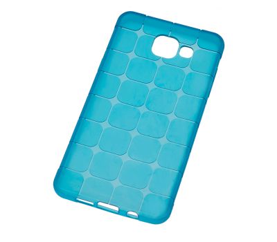 Чохол для Samsung Galaxy A5 2016 (A510) силіконовий квадрат синій 759519