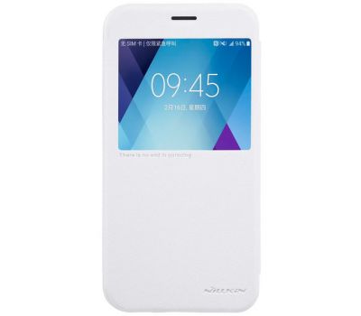 Чохол книжка Samsung Galaxy A5 2017 (A520) Nillkin Spakle білий 759089