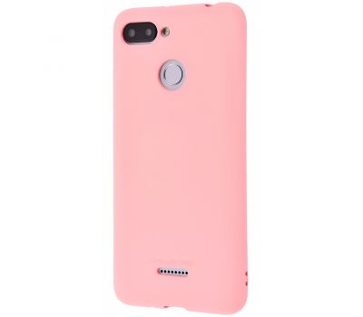 Чохол Molan Cano для Xiaomi Redmi 6 рожевий матовий