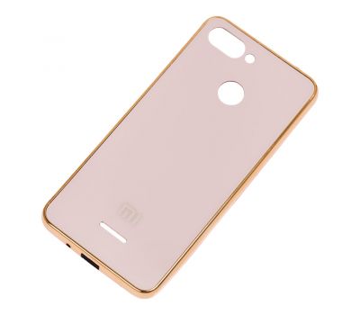 Чохол для Xiaomi Redmi 6 Silicone case (TPU) золотистий 766845