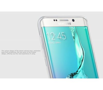 Чохол Nillkin Nature Series для Samsung Galaxy S6 edge+ безбарвний (прозорий) 767623
