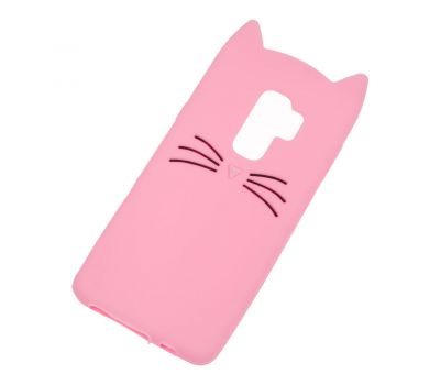 3D чохол для Samsung Galaxy S9+ (G965) кіт тепло-рожевий 769295