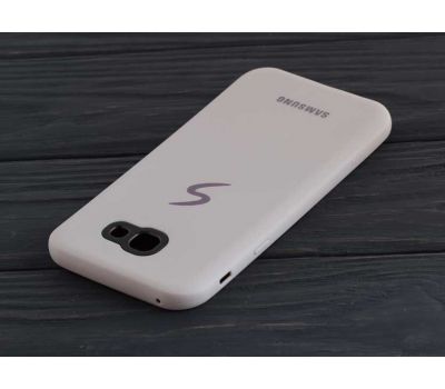 Чохол для Samsung Galaxy A3 2017 (A320) Silicon case сірий 77451