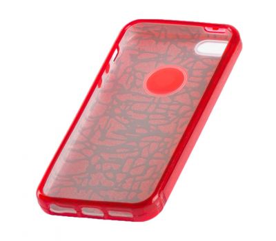 Чохол для iPhone 5 Shine 3D червоний 77241
