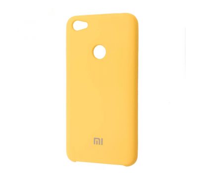 Чохол для Xiaomi Redmi Note 5A / Note 5A Prime Silky Soft Touch жовтий