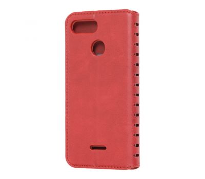 Чохол книжка для Xiaomi Redmi 6 Folio червоний 772622