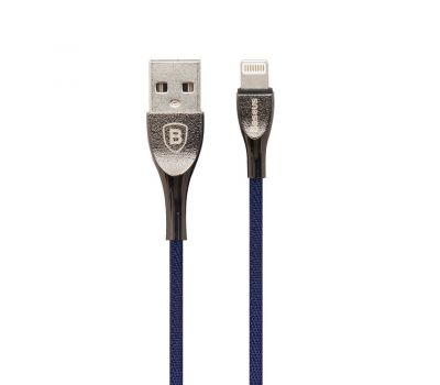 Кабель USB Baseus Mageweave Lightning (Zinc Alloy) 2.0A (1m) синий