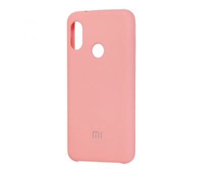Чохол для Xiaomi Redmi 6 Pro/Mi A2 Lite Silky Soft Touch світло-рожевий