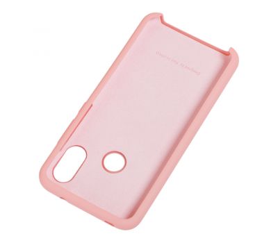 Чохол для Xiaomi Redmi 6 Pro/Mi A2 Lite Silky Soft Touch світло-рожевий 777842
