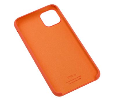 Чохол silicone для iPhone 11 Pro Max case apricot 779680